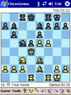 ChessGenius - шахматная программа для КПК